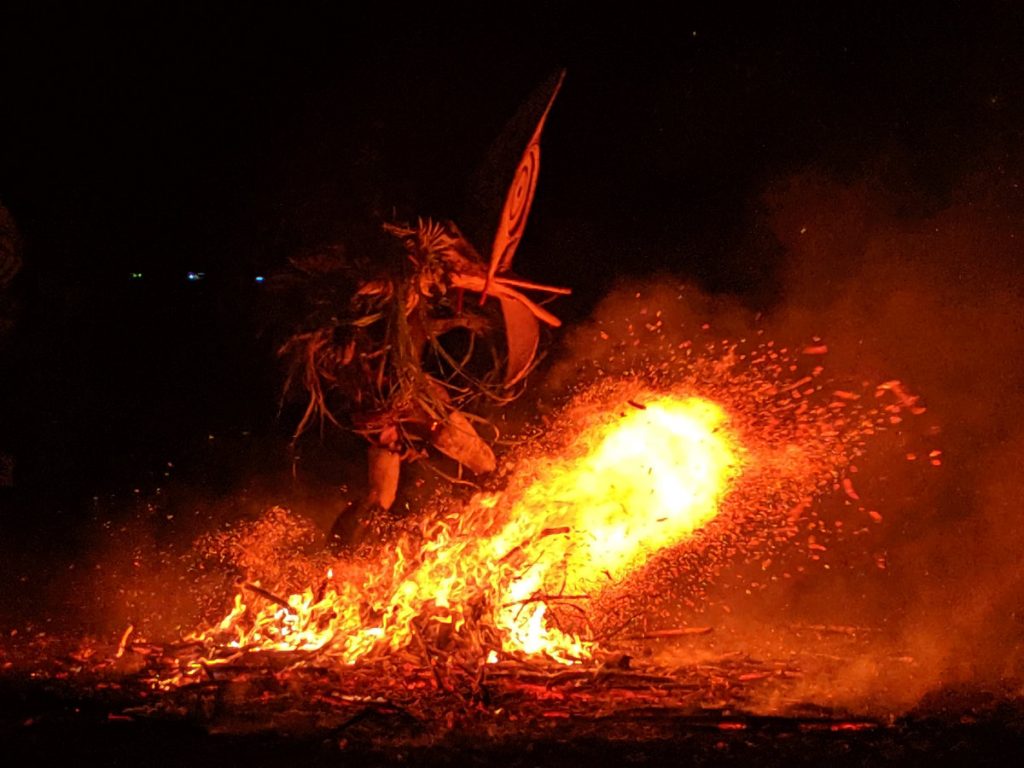 baining fire dance - mask festival - Rabaul Papua New Guniea