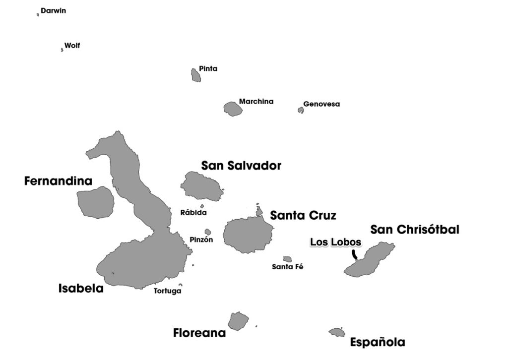 Galapagos map