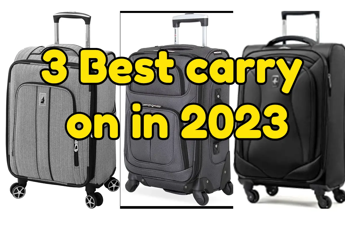 3 Best Carry On Luggage in 2023 Adam the Adventurer