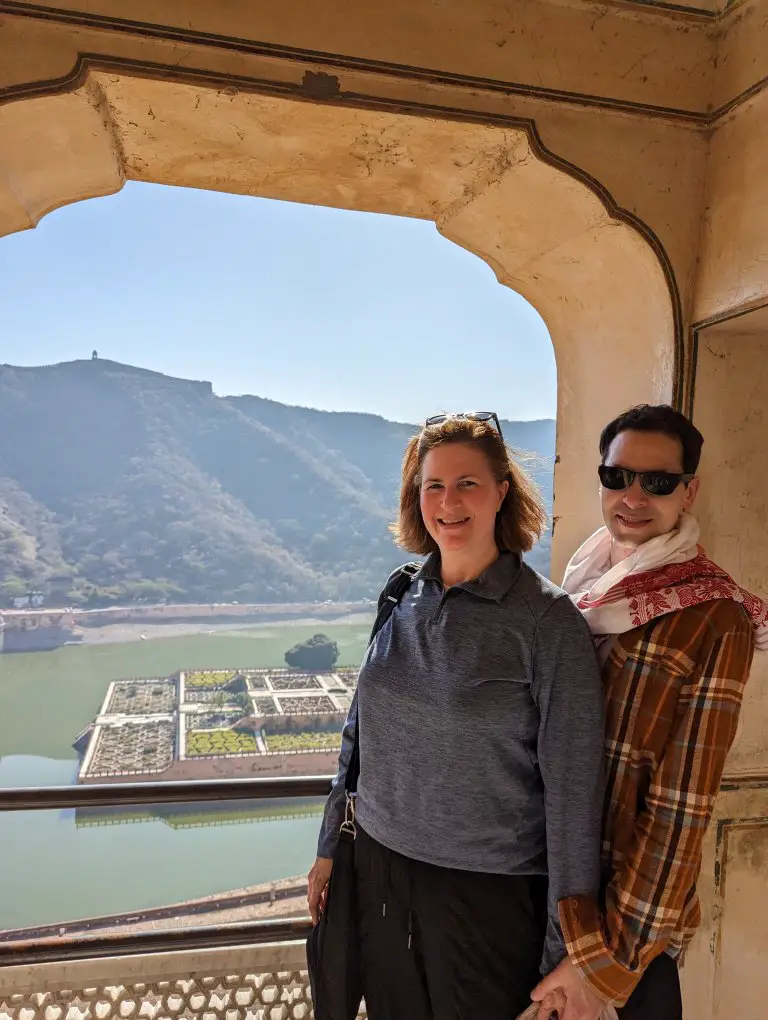 Amber Palace - View of the garden