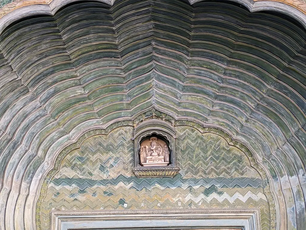 City Palace Jaipur - Tile-work art