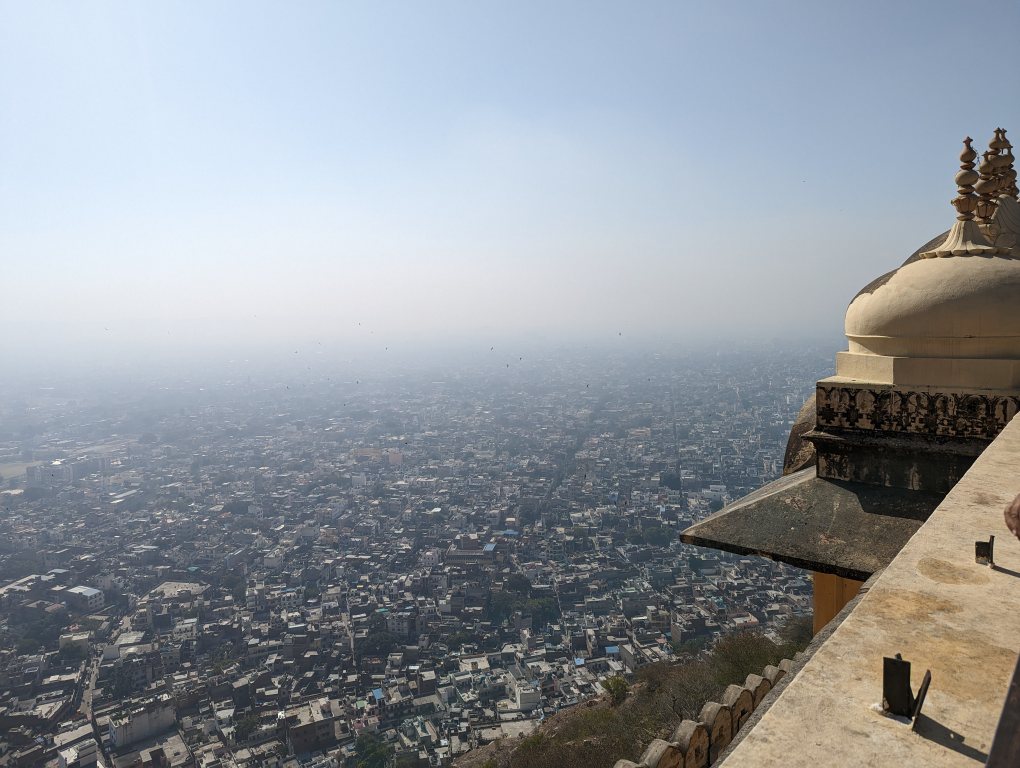 The view from Nahargarh Fort / Tiger Fort