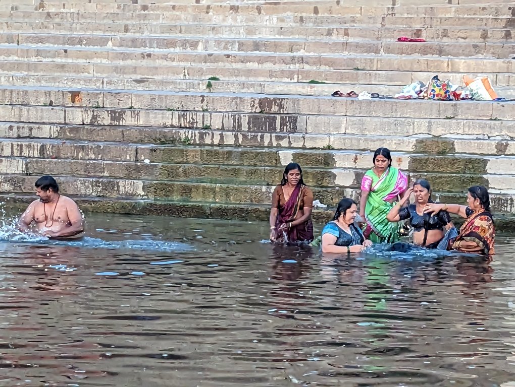 Varanasi - Ganges River Bathers