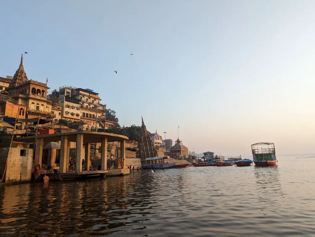 Ganges Boat Ride - A view of Varanasi