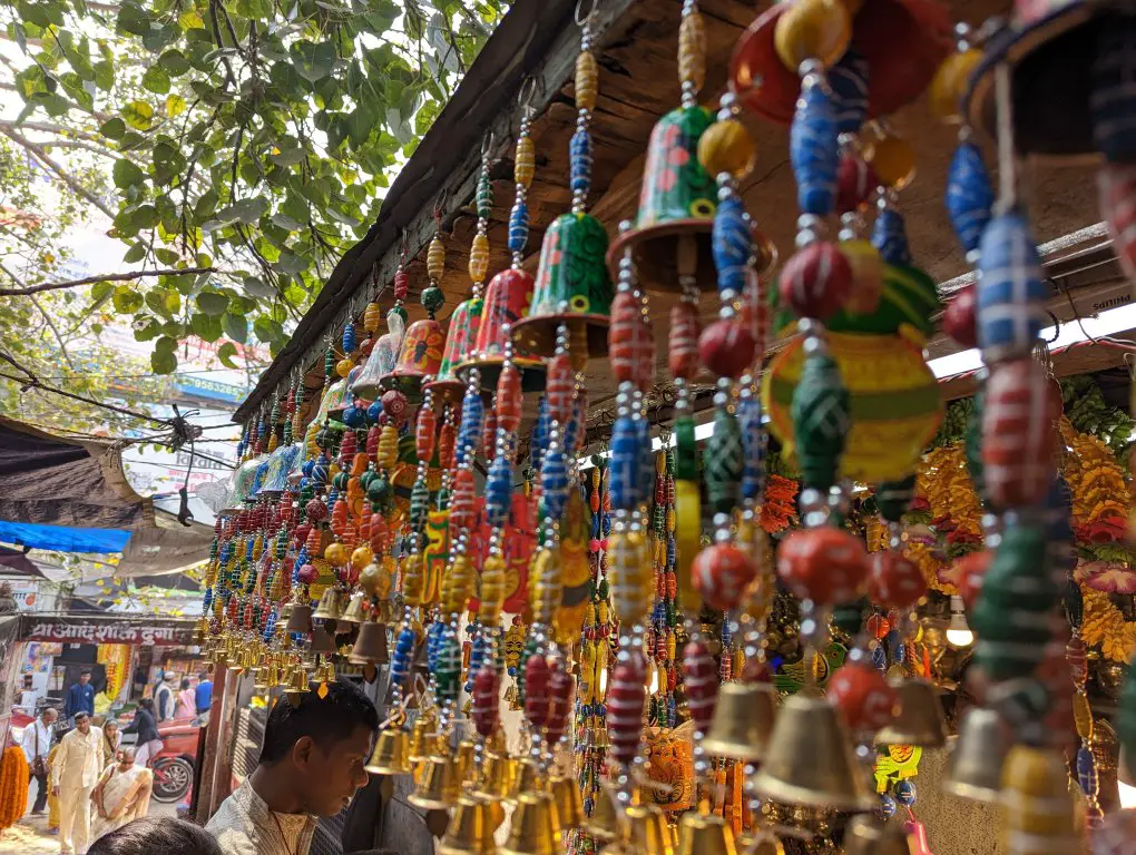 Bells outside of Shri Kashi Viswanath Temple