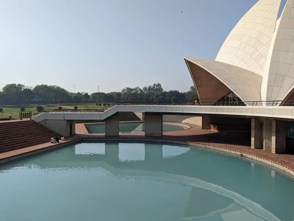 Lotus Temple Water