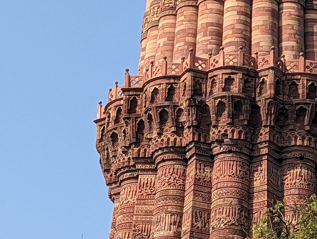 Qutub Minar - Artistic balconies