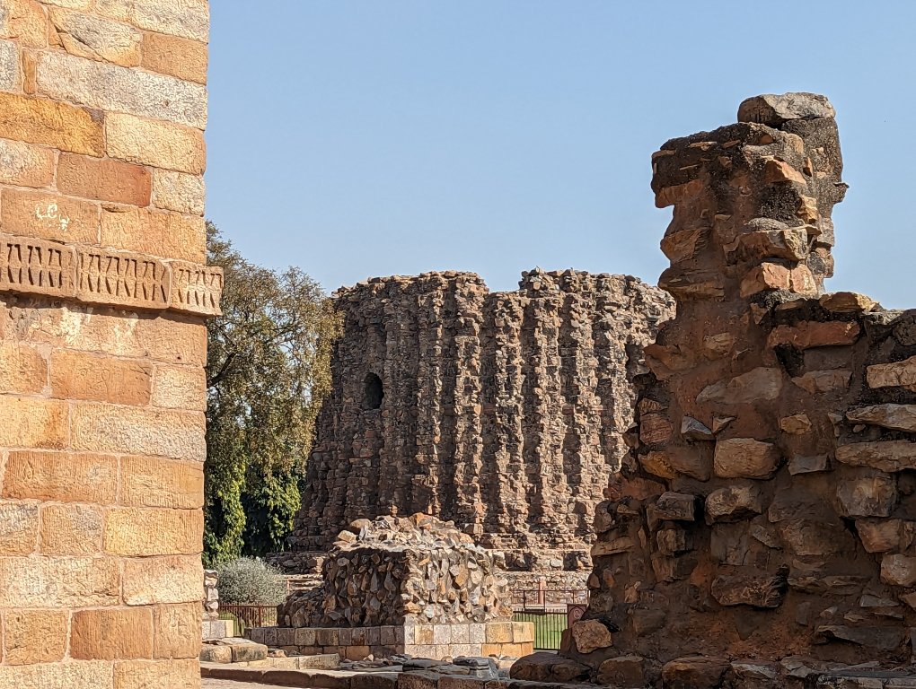 Qutub Minar - a big wide Tomb