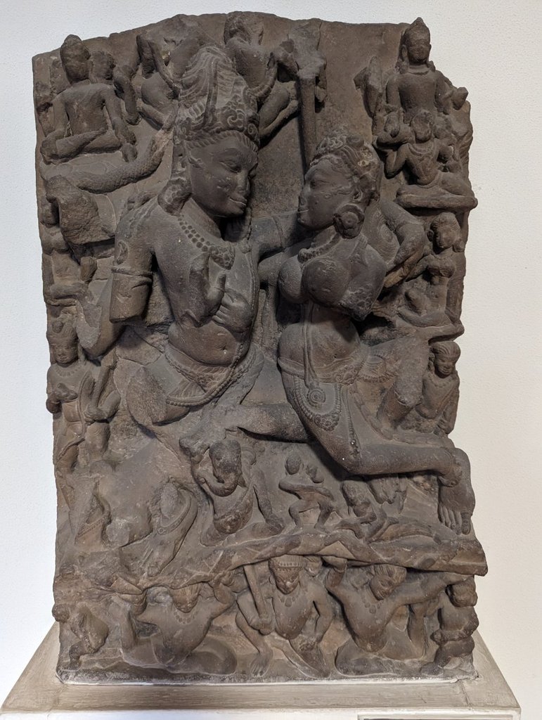 Stone carved sculpture - Delhi India, national museum
