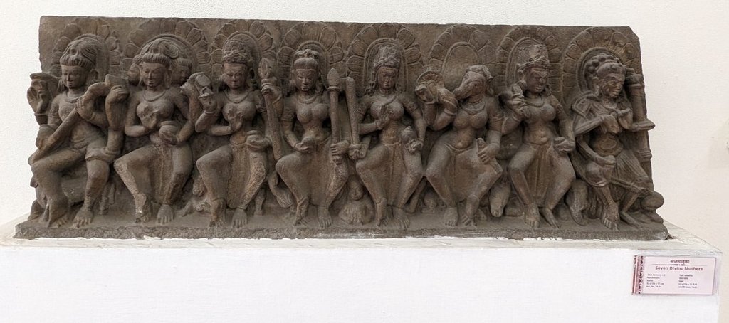a series of sculpture - national museum in delhi india